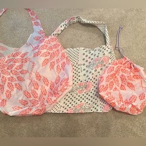 Free People & FP Movement Reusable Shopping Bags - Set of 3, Tote and Drawstring